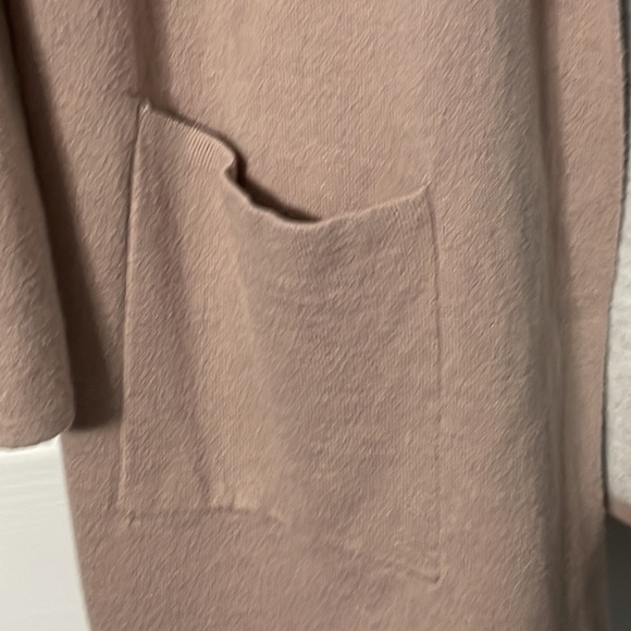 Blush Hooded Open Sweater - Picture 3 of 5